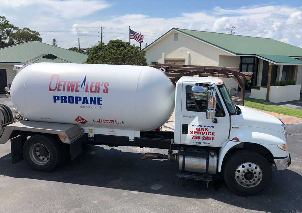 Propane Delivery - Detweiler's Propane Gas Service